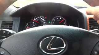 GX 470 Lexus 0100 7sec speedom VS 88 GPS G tech [upl. by Anihcak]