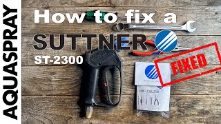 How to fix a Suttner ST2300 Pressure Washer Gun Trigger [upl. by Giacopo]