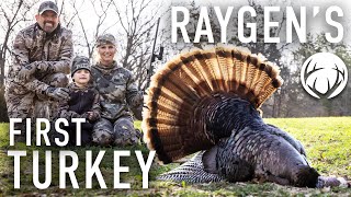 Food Plot Prep and RAYGENS FIRST TURKEY Never Before Seen  Lee and Tiffany Lakosky [upl. by Andrews435]