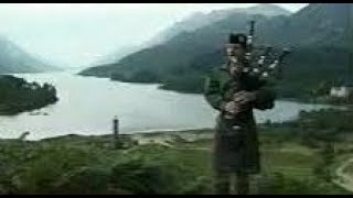 Bagpipes Music On History Visit To Loch Shiel Lochaber Highlands Scotland [upl. by Ahsanat178]