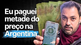 A MELHOR TAXA DE CÃ‚MBIO na ARGENTINA pagando em DINHEIRO CARTÃƒO ou CRIPTOS [upl. by Aneras]