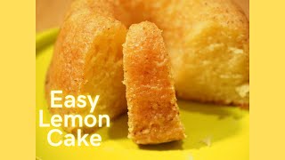 Lemon cake easy to make and delicious to eat [upl. by Ylloj]