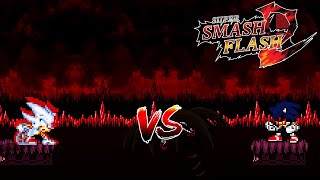 SSF2 Mods Hyper Sonic vs Sonic exe [upl. by Kulda]