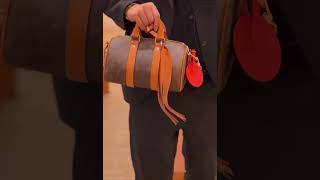 루이비통 LOUIS VUITTON Keepall Bandoulière 25 M11542wwwroseluxcom [upl. by Ita]