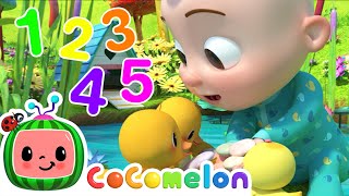 Five Little Ducks  CoComelon Animal Time  Animal Nursery Rhymes [upl. by Eniledgam]