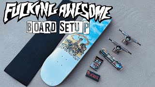 NEW SKATEBOARD SETUP VIDEO  FA SKATEBOARDS  Most Trendy Skateboard Company [upl. by Ikiv927]