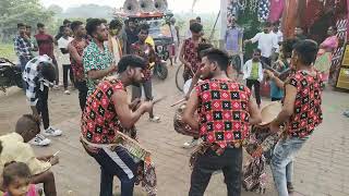 Kali bisorjon Odia bajna 🥁💪👿 power full bhajna  dans ✅ [upl. by Ahtiek466]