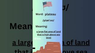 How to Pronounce Plateau in American Accent learnenglish learning [upl. by Ahsirtal944]