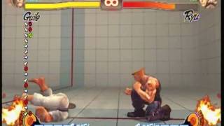 Street Fighter 4 Guile Sonic Boom [upl. by Pell643]