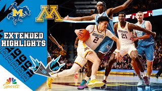 HIGHLIGHTS Maine vs Minnesota  Big Ten Mens Basketball  12292023  NBC Sports [upl. by Ailadi]