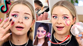 Testing Tiktok Viral MAKEUP HACKS August 2024 [upl. by Bokaj]