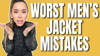 10 Worst Jacket Mistakes EVERY Man Makes  Mens Fashioner  Ashley Weston [upl. by Toille]