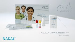 NADAL® Mononucleosis Test  Mononucleosis EBV rapid test [upl. by Ardeen]