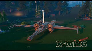 XWing Lego Fortnite [upl. by Gabbie273]