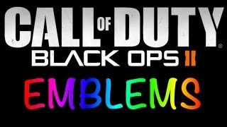 Black Ops 2  Awesome Emblems 1 Funny Black Ops 2 Emblems [upl. by Sheng623]