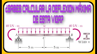 MÉTODO ÁREA DE MOMENTOS PARA CALCULAR DEFLEXIÓNES [upl. by Narra]