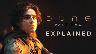 DUNE PART 2 Ending Explained Full Movie Breakdown [upl. by Ilrak]