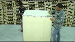 Nailless Plywood Packing Box Jagtat Rajkot [upl. by Phillis]