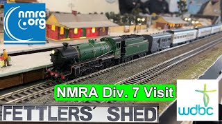 99 WDBC Fettlers Shed NMRA Div 7 Visit Sat 10082024 [upl. by Imaj]