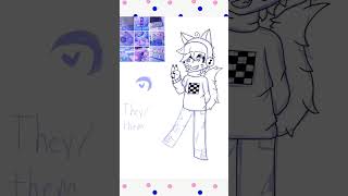 Making a oc from a moodboard Music by Chillpeach art characterartist characterdesign moodboard [upl. by Stephenie81]