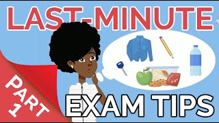 LastMinute Exam Tips  The Night Before SHORTS [upl. by Llerrut]