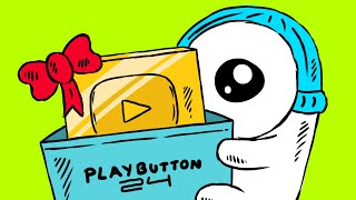 Wie man einen Goldenen Playbutton Bestellt [upl. by Aihcrop]