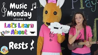 Musical Rests  Music Theory For Kids  Preschool and Kindergarten Music Class  Music Monday [upl. by Ruth]