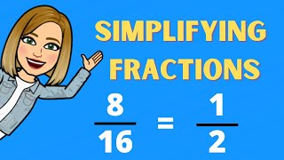 Simplifying Fractions [upl. by Yadsnil]