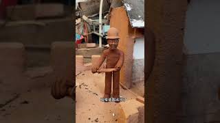 Dangerous Insect 😱  mini wood toy  woodworking arts  hand Craft Ideas shorts viral [upl. by Weihs]