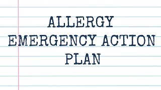 WHAT TO DO WHEN AN ALLERGIC REACTION HAPPENS  EMERGENCY ALLERGY ACTION PLAN  8 TIPS [upl. by Erdah580]