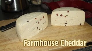 Farmhouse Cheddar with Peppercorns [upl. by Chappie481]