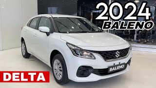 NEW BALENO 2024 DELTA Value For Money Variant ❤️ MARUTI SUZUKI BALENO DELTA SECOND BASE MODEL 2024 [upl. by Gnel]