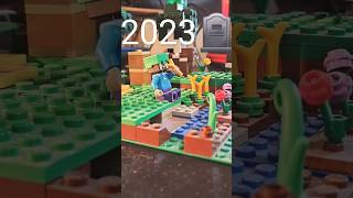 2024 and 2023 lego brickmotions 80smusic minecraft stopmotion trending popular [upl. by Dinah]