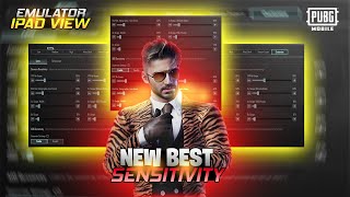 ✅Gameloop Best Sensitivity Settings For Emulator PUBG Mobile  bgmi Pc amp Laptop 2023 [upl. by Wycoff]