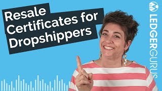 How to EASILY Get a Resale Certificate for Dropshipping [upl. by Eahsat358]