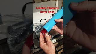 Creality filament dryer bag is the best with modified pump 3d filament 3dprinting creality [upl. by Yanahc]