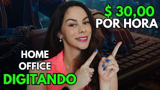 GANHE 30 REAIS POR HORA para TRABALHAR EM CASA  Home Office  Working From Home [upl. by Aimehs]