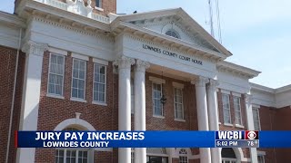 Pay for Jurors set to increase in Lowndes Co [upl. by Aznofla806]