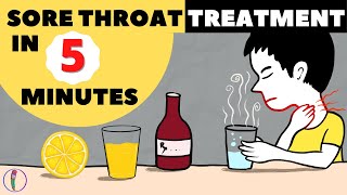 Sore throat remedies at home  How to treat sore throat at home [upl. by Latsyrhk]