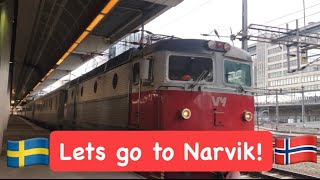 Stockholm to Narvik by night train sleeper [upl. by Eekorehc233]