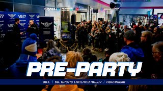 🔴 Ralli SM LIVE  59 Arctic Lapland Rally  Preparty  3012024 [upl. by Janey]