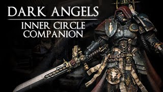 Paint GOTHIC Warhammer Miniatures  Dark Angels Black Armor with Villainy Ink Enamels [upl. by Irak]