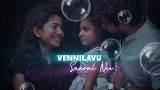 Vennilavu Saaral Nee 🤍🎶 Amaran  Sivakarthikeyan Sai pallavi GV Prakash WhatsApp Status Videos [upl. by Davy]