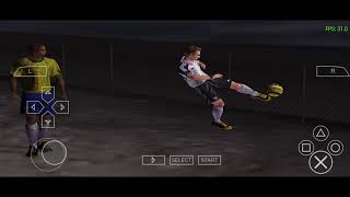 Fifa street 2 football ⚽ PSP portable 4k resolation android gameplay [upl. by Siuoleoj]