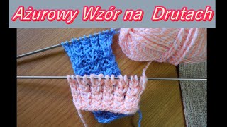 WZORY NA DRUTACH DLA POCZĄTKUJĄCYCH PIĘKNE PROSTE WZÓR KROK PO KROKU PO POLSKU AŻUROWENr218🧡💥 [upl. by Flanagan348]