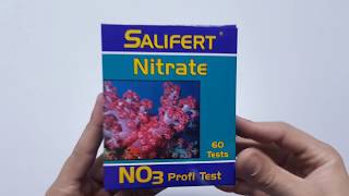 Aquaplantsonline  Unboxing Salifert Nitrate NO3 test [upl. by Telrahc]