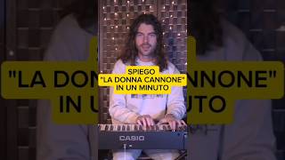 quotLa Donna Cannonequot in un minuto 🎹 pianoforte cantautore piano pianista [upl. by Yarod]