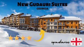 New Gudauri Suites  Studio Appartment Tour Georgia  Budget Friendly Hotel Gudauri  iqradiaries [upl. by Adekram831]