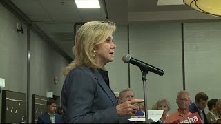 Senator Marsha Blackburn speaks to supporters in Jackson [upl. by Imojean818]