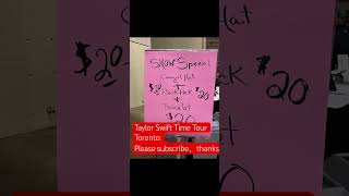 Taylor Swift Time Tour Toronto MrPerfectly finePlease subscribe，thankscanadaontheroad taylor [upl. by Kcirrek]